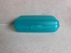 Tupperware Smartclip Monoclip 22x12x7 cm. Aqua, Huis en Inrichting, Ophalen of Verzenden, Zo goed als nieuw, Groen, Bus of Trommel