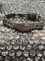 Diesel heren armband 21cm lang maar met extra schakels., Ophalen of Verzenden, Zo goed als nieuw, Zilver, Staal