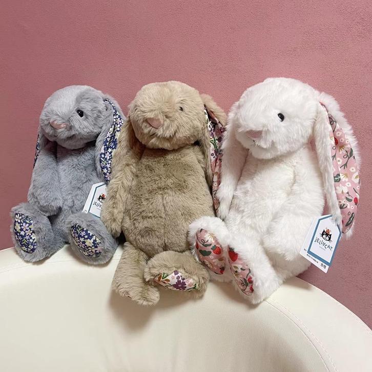 Jellycat Blossom Bunny - Nieuw, Kinderen en Baby's, Speelgoed | Knuffels en Pluche, Nieuw, Konijn, Verzenden
