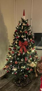 Kunst kerstboom incl lampjes/verlichting., Diversen, Kerst, Ophalen, Gebruikt