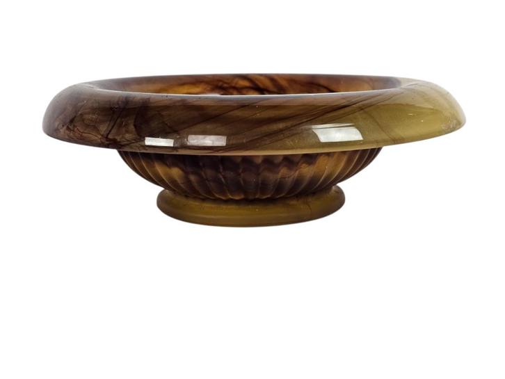 Cloud glas - Art Deco - George Davidson - model 1910MD, Antiek en Kunst, Antiek | Glas en Kristal, Ophalen of Verzenden