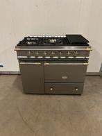 Lacanche RVS/Messing 5 pits 100 cm, 60 cm of meer, Ophalen of Verzenden, Zo goed als nieuw, Gas