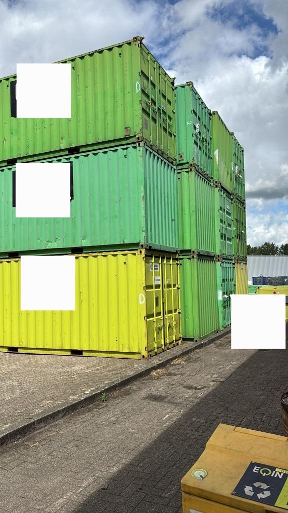 20 FT containers, Doe-het-zelf en Verbouw, Containers, Ophalen