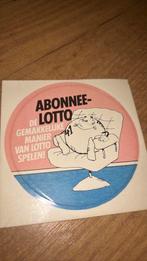 Oude sticker Lotto, Ophalen of Verzenden, Zo goed als nieuw