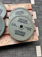 Hammer strength bumper plates gewichten fitness, Sport en Fitness, Ophalen, Gebruikt