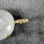 Gouden Hanger | 14k | 17,45g | maansteen | 388029, Sieraden, Tassen en Uiterlijk, Overige voorstellingen, Ophalen of Verzenden