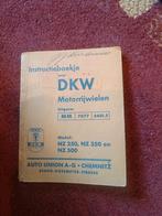 DKW motor instructieboekje 1939, Ophalen of Verzenden, Gebruikt