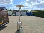 zgan rvs terrasverwarmer met bijna volle gasfles, Ophalen, Zo goed als nieuw, Vloer, Waterbestendig