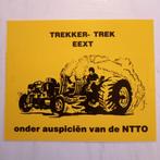 Leuke oude sticker.   TREKKER-TREK.     EEXT.     NTTO., Ophalen of Verzenden, Zo goed als nieuw, Overige typen