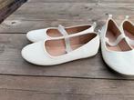 Witte ballerina’s / schoenen voor bruidsmeisje maat 32 en 34, Meisje, Schoenen, Ophalen of Verzenden, Zo goed als nieuw