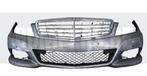 Bumper Mercedes C Klasse W204 Facelift 11-14 A2048805547 Voo, Gebruikt, Voor, 6 maanden garantie, Ophalen of Verzenden