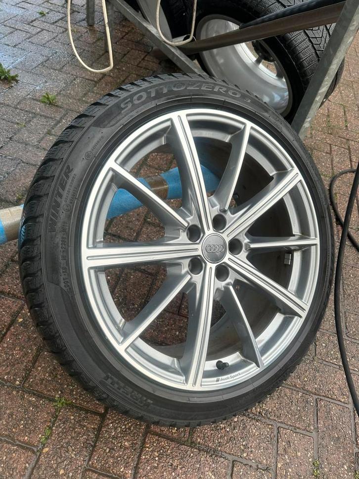Audi winterset banden 20 inch origineel s line winter a6 a7, Auto-onderdelen, Banden en Velgen, Banden en Velgen, Winterbanden
