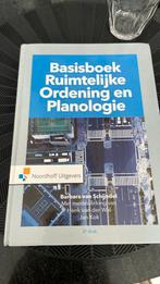 Basisboek Ruimtelijke Ordening en Planologie, Ophalen, Nieuw, Barbara van Schijndel