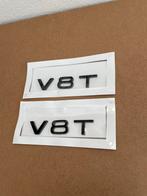 Zwarte V8T logo’s tekoop! Zijscherm RS4 RS5 RS6 RS7 Q7 Audi, Ophalen of Verzenden