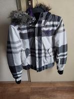 Mooie ski jas O'Neill maat 128 zwart / wit, Kinderen en Baby's, Kinderkleding | Maat 128, Meisje, Ophalen of Verzenden, Zo goed als nieuw