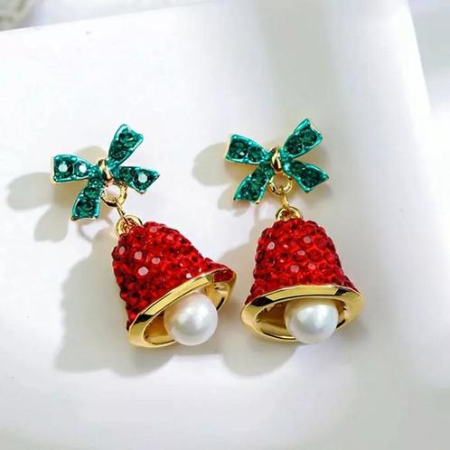 Kerstklok oorbellen strass Christmas
Kerst, Sieraden, Tassen en Uiterlijk, Oorbellen, Nieuw, Knopjes of Stekers, Overige materialen