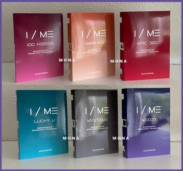 I / Me set 6 niche parfum samples proefjes testers monsters beschikbaar voor biedingen