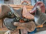 Retro zadels Brooks en 1x Lepper, Ophalen of Verzenden, Zo goed als nieuw, Oldtimer, Zadel