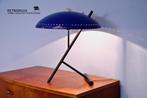 Tafellamp bureaulamp blauw vintage, Huis en Inrichting, Lampen | Tafellampen, Minder dan 50 cm, Gebruikt, Ophalen of Verzenden