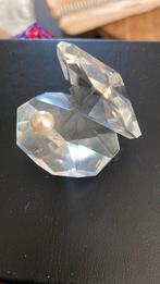 Kristallen beeldje - Oester met parel, Antiek en Kunst, Ophalen of Verzenden