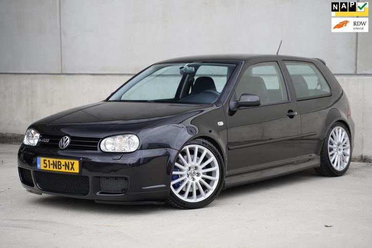 Volkswagen Golf 3.2 V6 R32 241pk, 6-bak, Origineel NL, NAP, Auto's, Volkswagen, Bedrijf, Te koop, Golf, 4x4, ABS, Airbags, Airconditioning