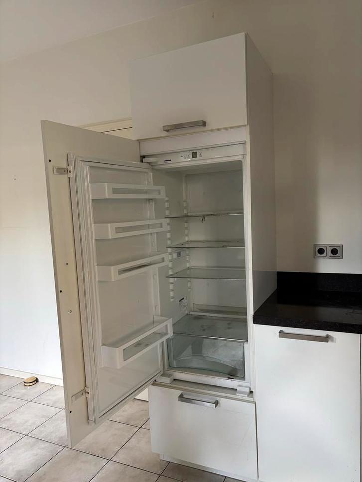Complete Keuken - Wit Hoogglans, Huis en Inrichting, Keuken | Complete keukens, Gebruikt, Wit, Graniet of Steen, Ophalen