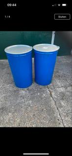 Brandvaten , vuurtonnen. Vat 200 liter, Ophalen, Gebruikt