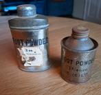 Originele blikjes voetpoeder jaren 40, Ophalen of Verzenden, Landmacht, Nederland