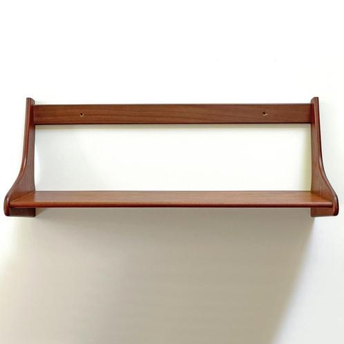 Deens vintage design WANDREK wandkast massief palissander, Huis en Inrichting, Woonaccessoires | Wandplanken en Boekenplanken