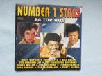 1 EURO OF GRATIS CD Number 1 stars 14 top hits, Ophalen of Verzenden, 1960 tot 1980, Zo goed als nieuw