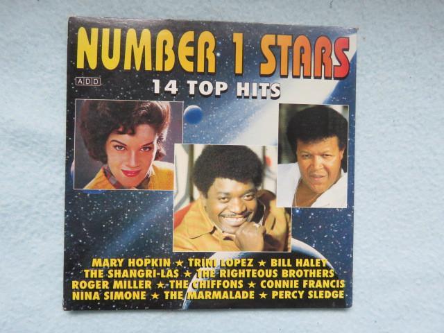 1 EURO OF GRATIS CD Number 1 stars 14 top hits, Cd's en Dvd's, Cd's | Pop, Zo goed als nieuw, 1960 tot 1980, Ophalen of Verzenden