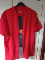 Puma/Ferrari Rode shirt XL, Kleding | Heren, Ophalen of Verzenden, Zo goed als nieuw, Maat 56/58 (XL), Rood