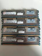 4x 4GB PC3-10600R DDR3 RAM Geheugen ECC, Computers en Software, RAM geheugen, Gebruikt, DDR3, Ophalen of Verzenden, Desktop
