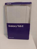 Book cover hoes Samsung Galaxy Tab E wit, Ophalen of Verzenden, Nieuw, Bescherming voor- en achterkant, Samsung