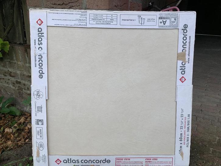 Wand en/of vloertegel (Kaolin mat qua kleur), Doe-het-zelf en Verbouw, Tegels, Nieuw, Vloertegels, Overige materialen, 60 cm of meer