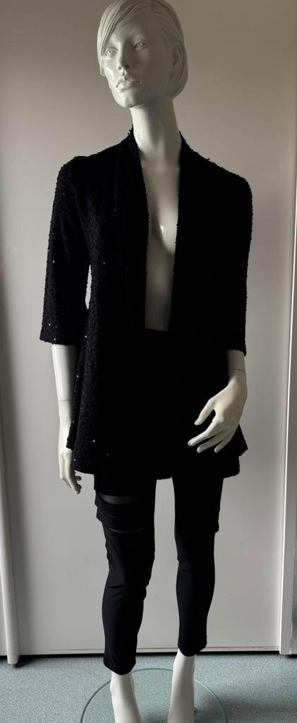 Mooi vest van Joseph Ribkoff maat 36, Kleding | Dames, Truien en Vesten, Zo goed als nieuw, Maat 36 (S), Zwart, Ophalen of Verzenden