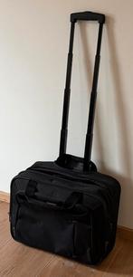Samsonite zwarte laptoptas trolley, zwart, 17,3 ‘’, Computers en Software, Laptoptassen, Ophalen, 17 inch of meer, Zo goed als nieuw