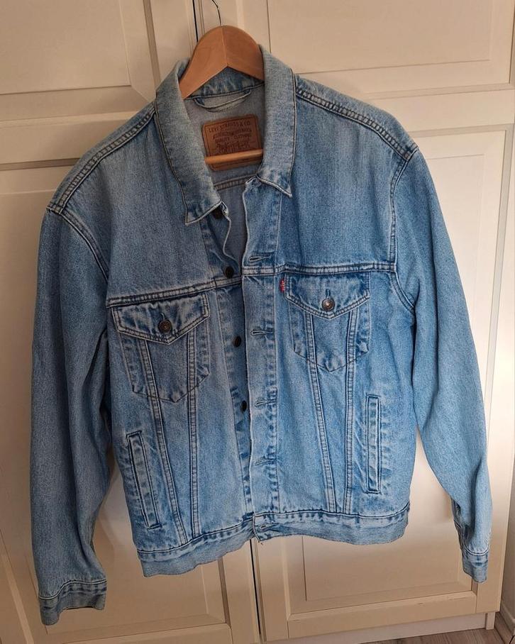 Spijkerjas Levis XL, Kleding | Heren, Jassen | Zomer, Gedragen, Maat 56/58 (XL), Blauw, Ophalen