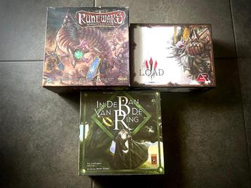 3 x Bordspel In de Ban van de Ring Descent Load bord spel beschikbaar voor biedingen