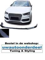 Spoiler Voorspoiler Splitter Lip Carbon look Voor Audi A3 8V, Verzenden