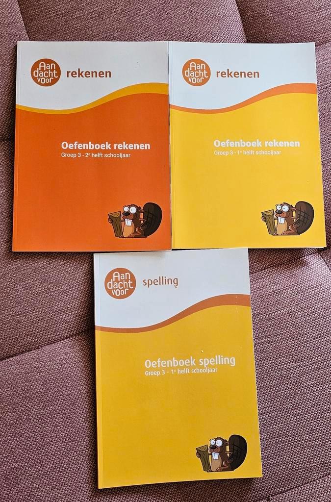 Oefenboek Rekenen en Spelling Groep 3, Boeken, Schoolboeken, Nieuw, Nederlands, Overige niveaus, Ophalen of Verzenden