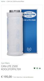 Can lite 2500 koolstoffilter, Ophalen, Nieuw, Afzuiger