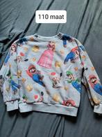 Leuke trui met Mario print, maat 110, Ophalen of Verzenden