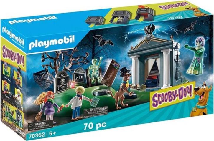 Playmobil: 70362 Scooby-Doo! Op het kerkhof, Kinderen en Baby's, Speelgoed | Playmobil, Nieuw, Ophalen of Verzenden
