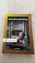 Retailmarketing 6e druk Frank Quix, Boeken, Economie, Management en Marketing, Ophalen of Verzenden, Zo goed als nieuw