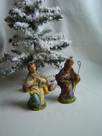 Kerstbeeldjes Jozef en Maria composiet Italy, Ophalen of Verzenden, Gebruikt