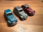 Dinky Toys Citroen 2CV Restauratie Objecten (3x), Hobby en Vrije tijd, Modelauto's | 1:43, Ophalen of Verzenden, Gebruikt, Auto