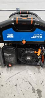 HBM 7500W Aggregaat - Generator 400/230/12 Volt Benzine., Elektrisch startend, Benzine, Ophalen of Verzenden, Zo goed als nieuw