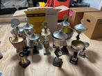 Diverse collectie van 13 prijzenbekers, Verzamelen, Ophalen, Gebruikt