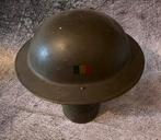 Belgische brodie helm ABL, Verzamelen, Ophalen of Verzenden, Landmacht, Overige gebieden, Helm of Baret